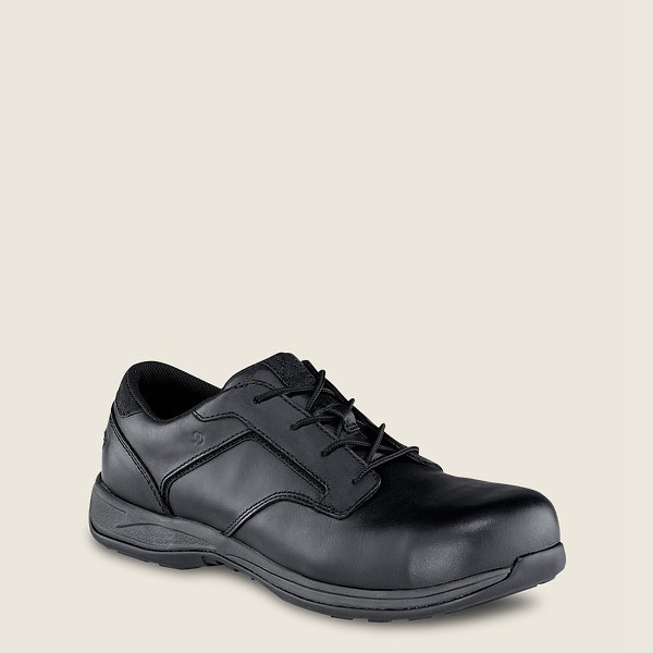 Red Wing Mens Comfortpro - Soft Toe - Oxford Black - 6130XHYEA